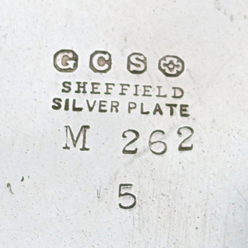 1890 British antique silver plate teapot by George Cutts